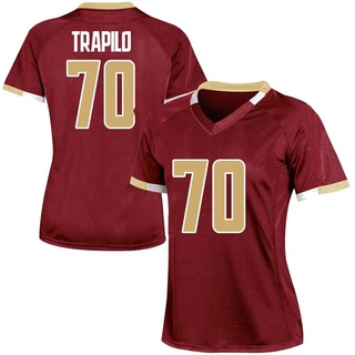 Ozzy Trapilo Game Women's Boston College Eagles Maroon Team Color Jersey