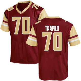 Ozzy Trapilo Replica Youth Boston College Eagles Maroon Team Color Jersey
